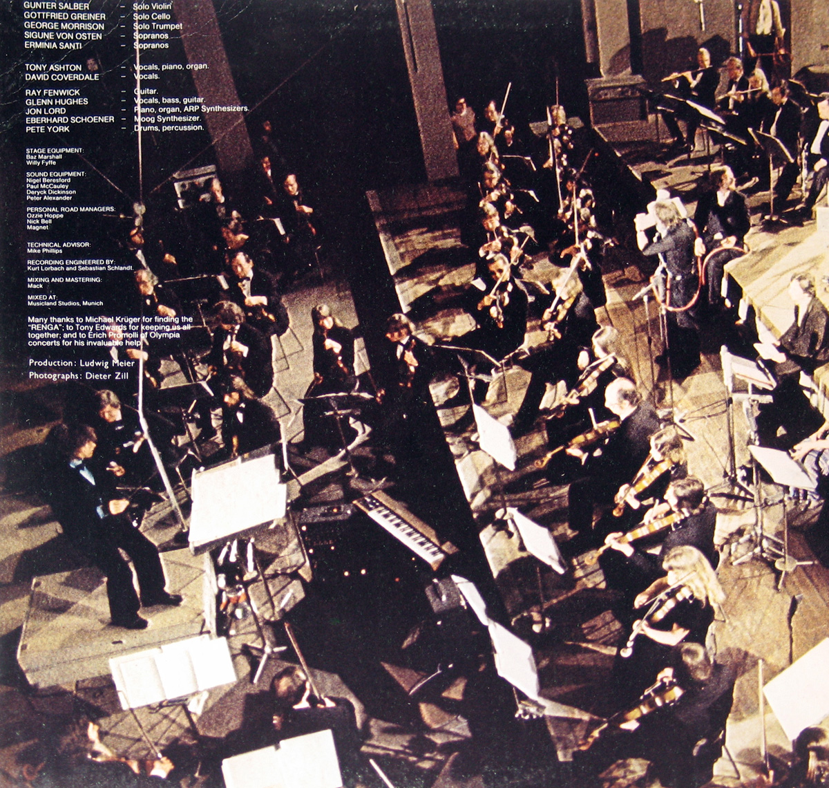 Jon Lord Windows Continuo on Bach 12" Vinyl LP
